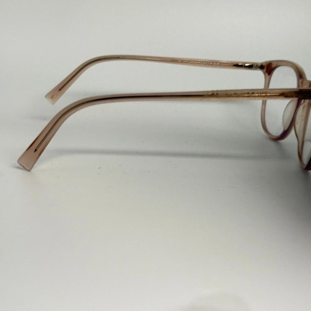 Warby Parker Durand XW 668 Rose‎ Water Eyeglasses Frames 55-20-150 Pink Clear